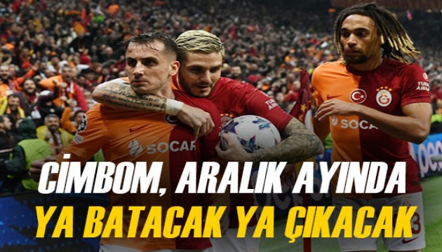 Galatasaray, Aralık ayında büyük bir gelir için maça çıkacak