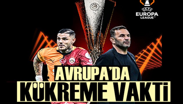 Galatasaray için Avrupa'da kükreme vakti