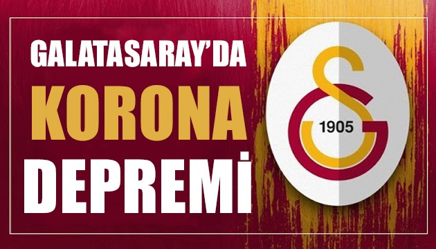 Galatasaray'da 2 futbolcuda korona tespit edildi