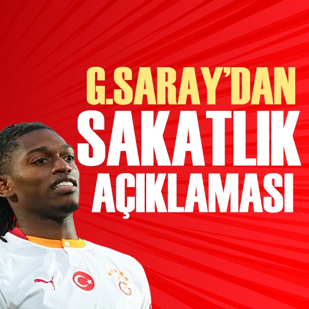Galatasaray'dan Rafael Leao'nun sakatlığıyla ilgili açıklama