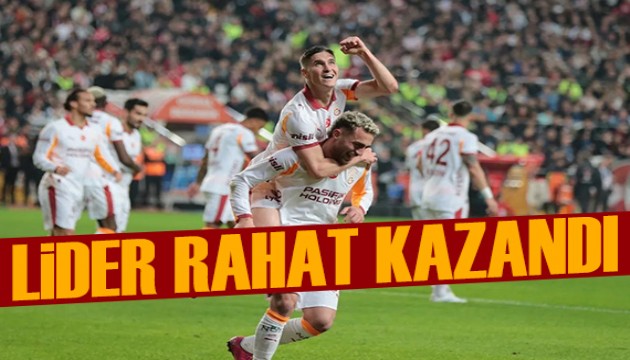 Galatasaray'dan farklı galibiyet