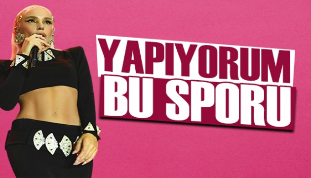 Gülşen: Yapıyorum bu sporu