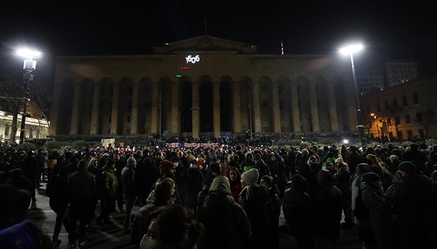 Gürcistan'da protestolar 8. gününde