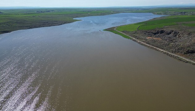 Hacı Hıdır Barajı dolmaya devam ediyor