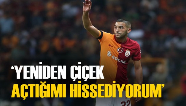 Hakim Ziyech'ten flaş sözler: Galatasaray'da eski Ziyech gibiyim'