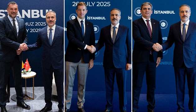 Bakan Fidan'dan kritik temaslar