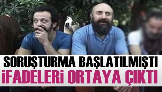 Halit Ergenç ve Rıza Kocaoğlu'nun ifadeleri ortaya çıktı