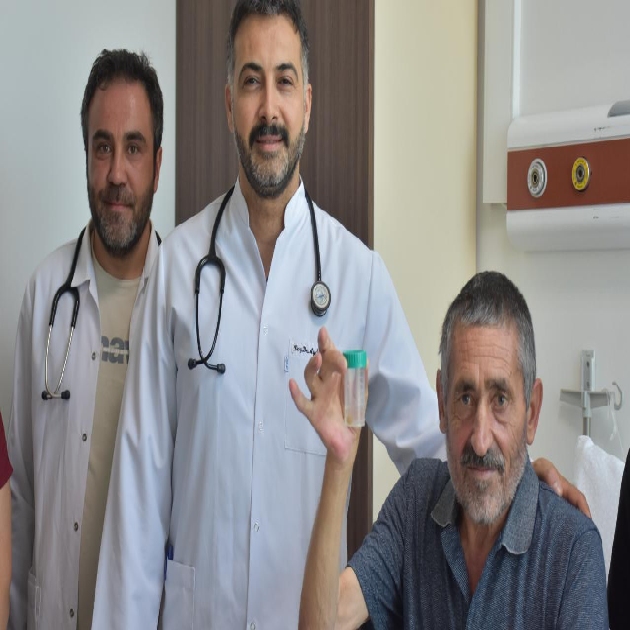 Nefes darlığı yaşayan hastanın akciğerinden sarımsak çıktı
