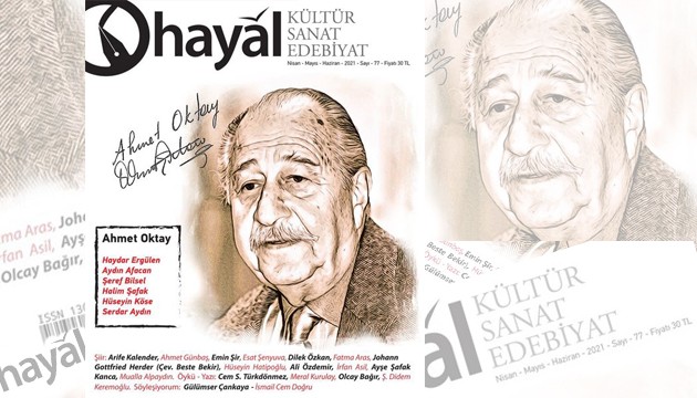 Hayal Dergisi, Ahmet Oktay'lı kapağıyla çıktı
