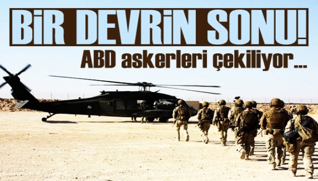 ABD askerleri Irak'tan çekiliyor