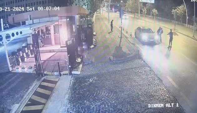 Polis memuru taksicinin hayatını kurtardı