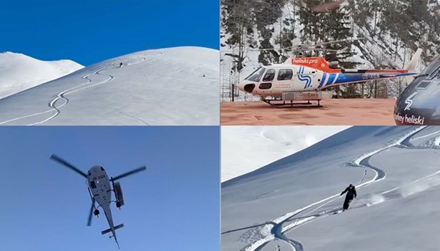 Kaçkar'da 'Heliski' heyecanı