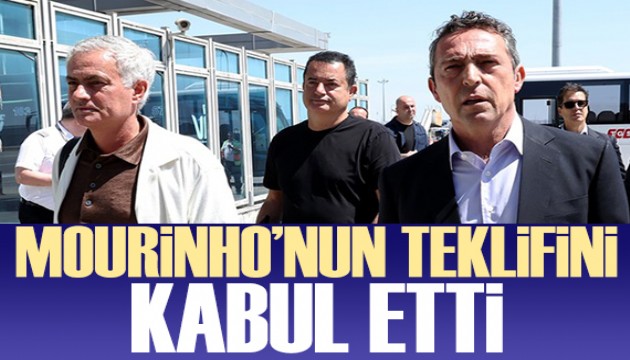 Mourinho'nun teklifini kabul etti!