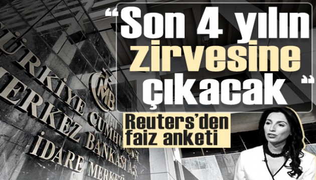 Reuters'den faiz anketi: 