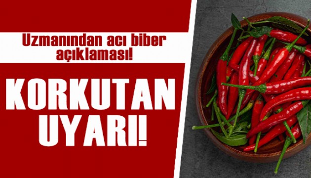 Uzmanından uyarı: Aşır acı tüketimine dikkat!