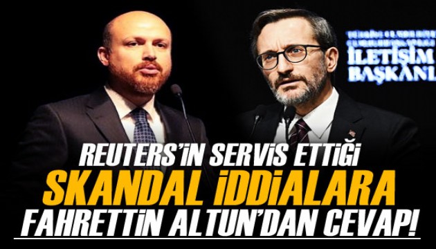 Skandal iddiaların ardından Fahrettin Altun'dan açıklama!