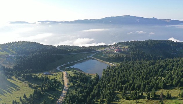 Haçka Yaylası'na yoğun ilgi