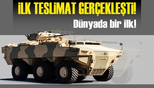 Dünyada bir ilk! Mayına dayanıklı 6x6 PARS