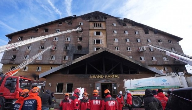 Kartalkaya'daki yangın faciasında 9 kişiye gözaltı