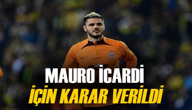 Galatasaray'da derbi öncesi Icardi kararı