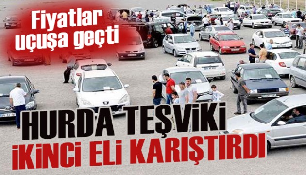 Hurda teşviki beklentisi ikinci eli karıştırdı