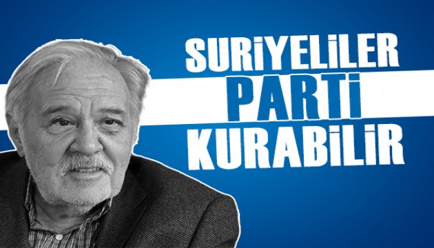 İlber Ortaylı'dan dikkat çeken sözler: Suriyeliler parti kurabilir