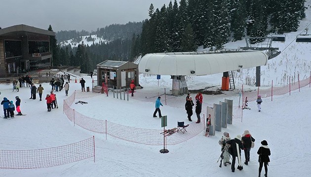 Ilgaz Dağı'nda hafta sonu yoğunluğu