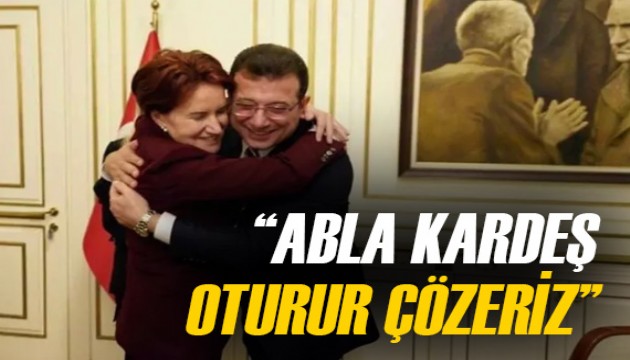 Ekrem İmamoğlu'ndan Meral Akşener'e zeytin dalı