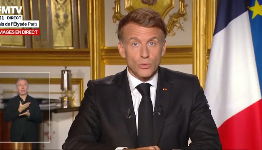 Macron ulusa seslendi: 