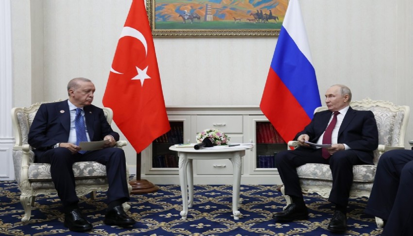 Erdoğan ile Putin Bişkek'te görüştü: 