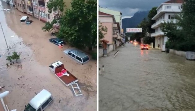 Karadeniz'i sel vurdu