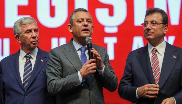 Özel, İmamoğlu ve Yavaş'tan ortak paylaşım