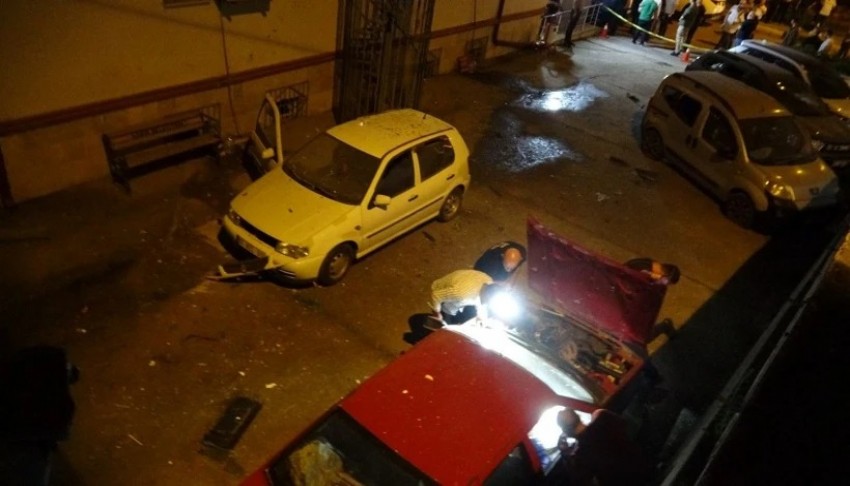 Emniyet müdürlüğü bahçesine İHA düştü: Valilikten açıklama