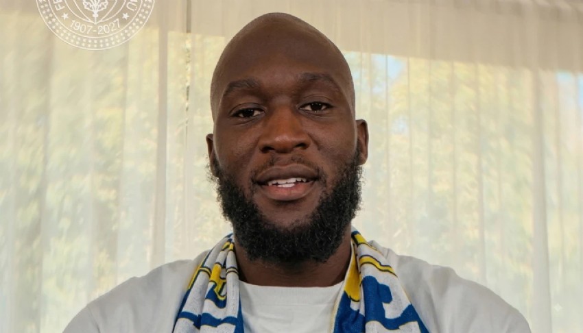 Fenerbahçe Lukaku'yu resmen açıkladı: Taraftara ilk mesaj