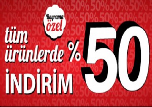 Yüzde 50 indirim hilesine vatandaşlar tepkili