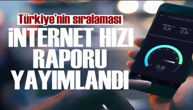 Ülkelerin internet hızı raporu açıklandı: Türkiye dünya sıralamasında nerede?