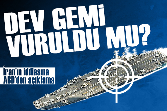 İran vurduk demişti: ABD'den 'USS Abraham Lincoln' açıklaması
