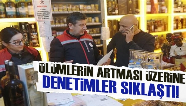 İstanbul'da sahte alkol denetimleri sıklaştı