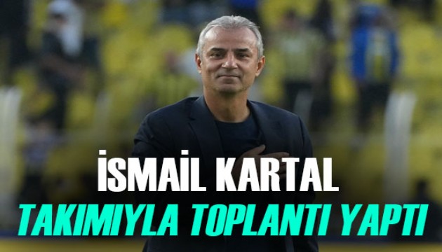 İsmail Kartal, takımı yeniden havaya sokmaya çalışıyor