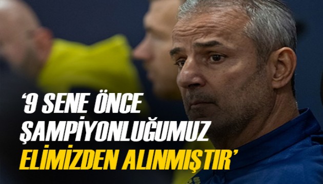 Fenerbahçe Teknik Direktörü İsmail Kartal'dan derbi öncesi çarpıcı ifadeler