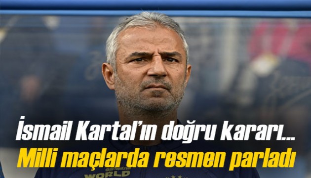 İsmail Kartal, takımda kalmasını istemişti... Haklı çıktı