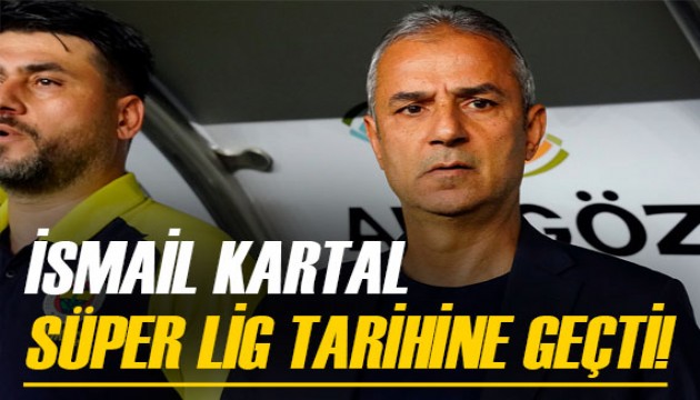 Zirvenin sahibi İsmail Kartal, Okan Buruk'un rekorunu egale etti