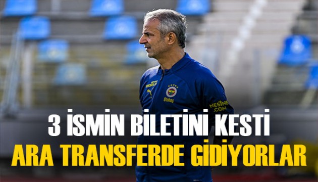 İsmail Kartal fermanlarını yazdı! Fenerbahçe'de 3 ayrılık birden olacak...