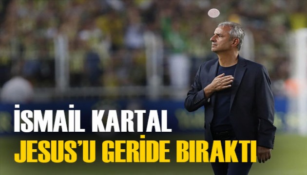 Jorge Jesus'un rakamlarını ezdi geçti! İsmail Kartal'dan müthiş performans