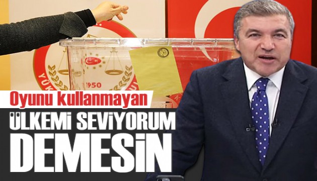 İsmail Küçükkaya: Ne demek oy kullanmıyorum?