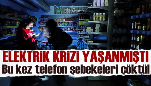İspanya'da telefon şebekeleri çöktü!