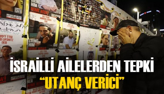 İsrailli ailelerin taleplerine cevap verilmedi