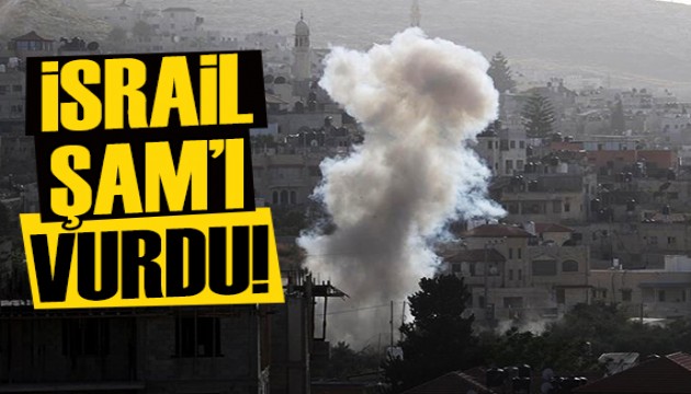 İsrail savaş uçakları Şam'ı vurdu!