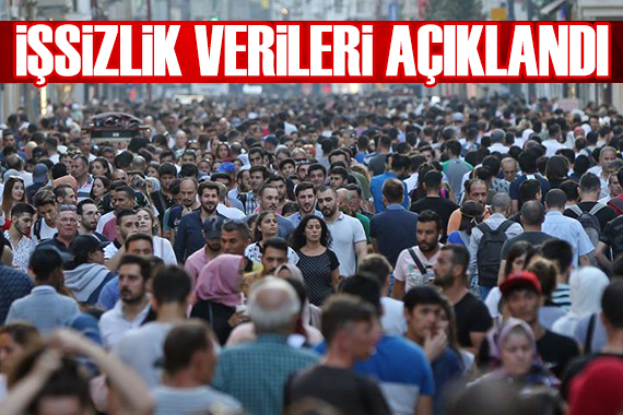 İşsizlik verileri açıklandı