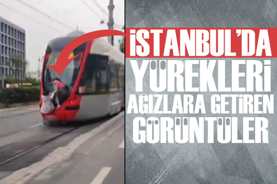 İstanbul'da yürekleri ağızlara getiren görüntüler